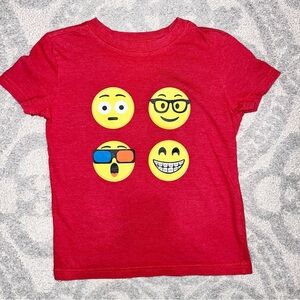 Boys Cat & Jack Emojis Graphic Tee